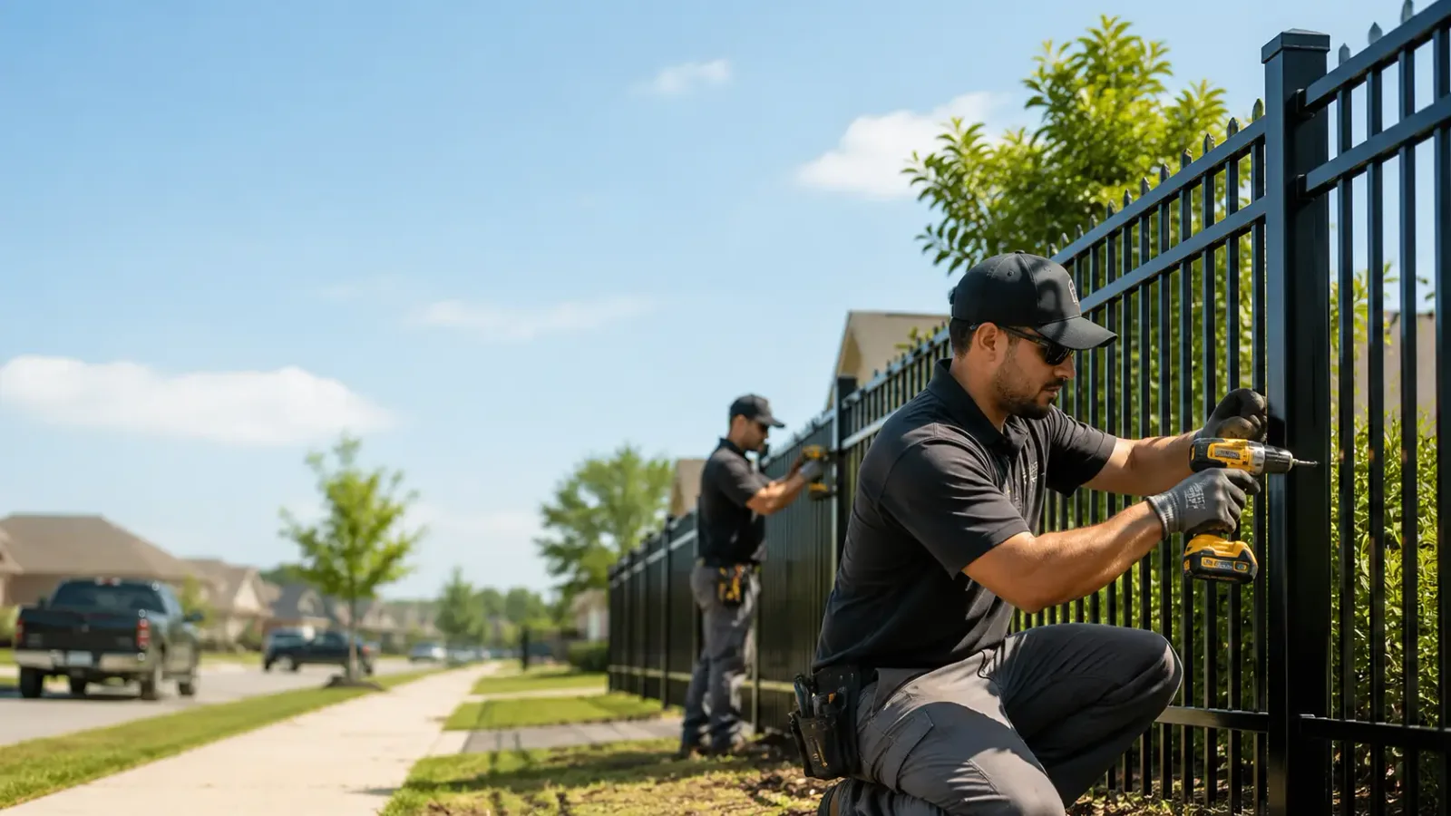 Metal Fence Installation in Parma, MI